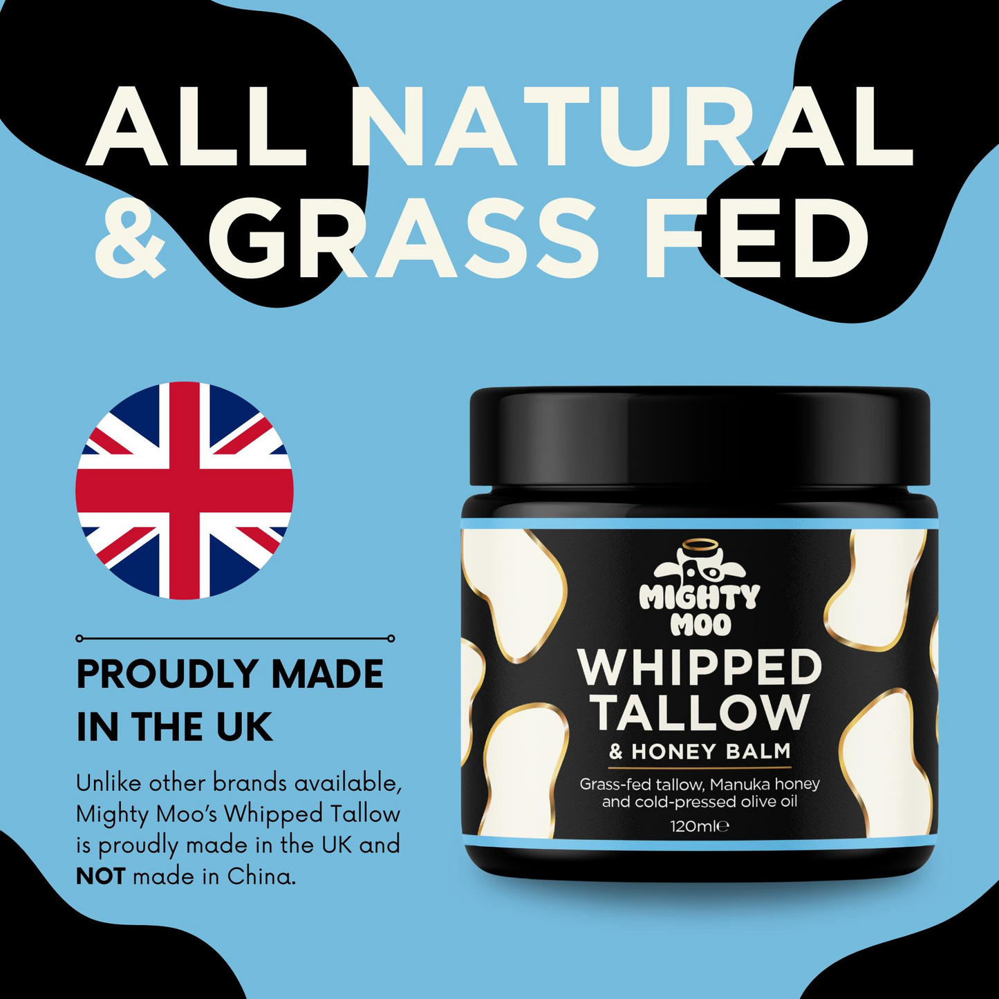 MIGHTY MOO WHIPPED TALLOW FACE CREAM